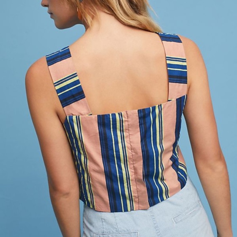 Ne Quittez Pas crop top anthropologie